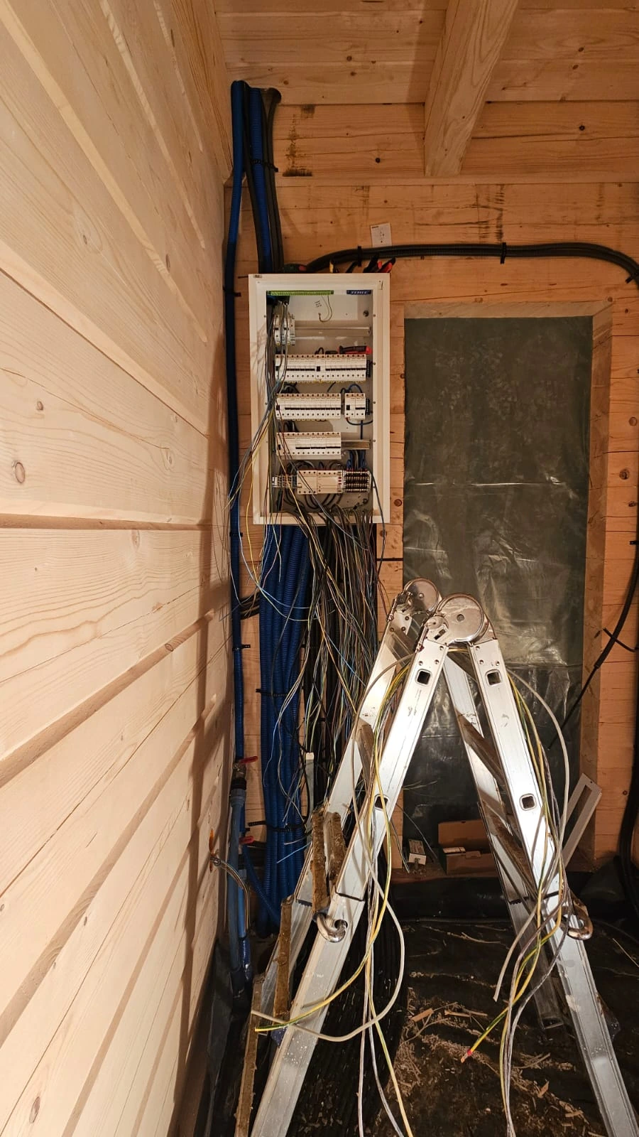 Zdjęcie wykonanej instalacji